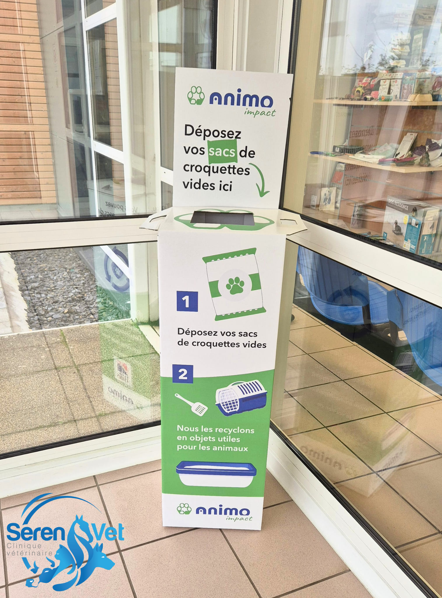 Nouvelle initiative écologique à la clinique ! 
